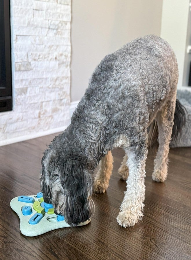 SPOT Seek A Treat Slide' N Turn Puzzle -Interactive Dog Puzzle Toy for Small, Medium & Large Smart Dogs and Cats, Squeaky, Enrichment and Mentally Stimulating Toy for Training and Boredom Buster - Image 3